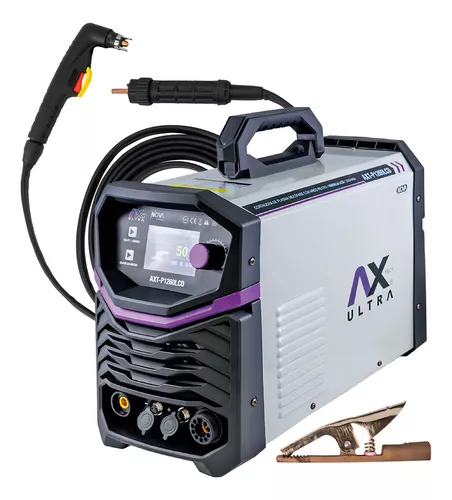 Cortadora Plasma Ax Tech 60 Amp 220/440v 3 Fases Con Arco Piloto Y Compatible Con Equipos Cnc Ax tech AXT-P1260LCD