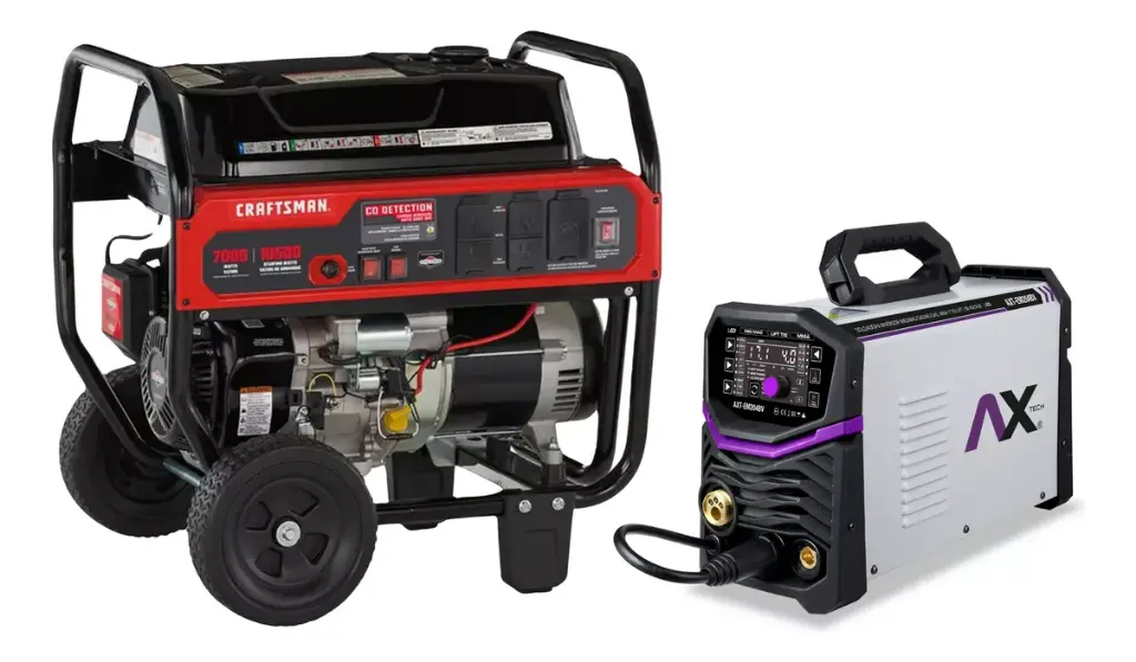 Combo Generador Craftsman 10,500w + Soldadora 200a Axt-em204 COM-AXT-EM204-GENCRAFTS