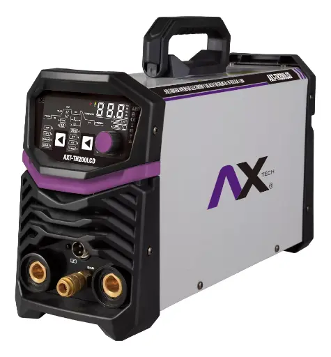 [AXT-TH200LCD] Soldadora Inversor TIG HF Y Electrodo, Bi Voltaje, 200A, Con Pantalla Led Ax Tech AXT-TH200LCD