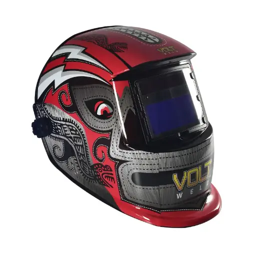 [VOL-CELUCHADOR-CV] Careta Electrónica Para Soldar De Sombra Variable, 2 Sensores, Color Visión VOLT VOL-CELUCHADOR-CV