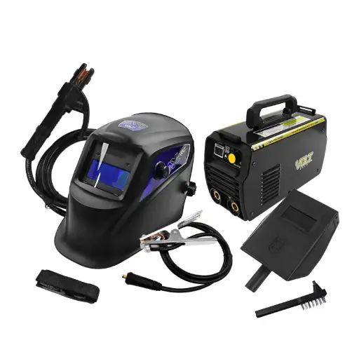[VOL-PAS160BV] Paquete De Soldadora Inversora 160A, 110-220V, Con Careta Electrónica AXT-CE1004-CV VOLT VOL-PAS160BV