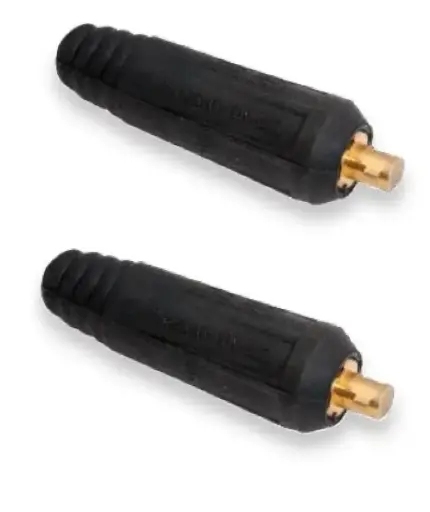 [AXT-BORNE3/8] Borne De 3/8 Macho Para Soldador Inversor Conexión Rápida 2 Pzas Ax Tech AXT-BORNE3/8