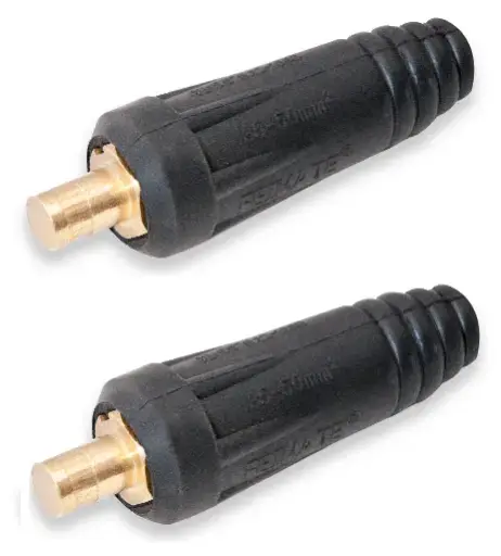 [AXT-BORNE1/2] Borne De 1/2 Macho Para Soldador Inversor Conexión Rápida 2 Pzas Ax Tech  AXT-BORNE1/2
