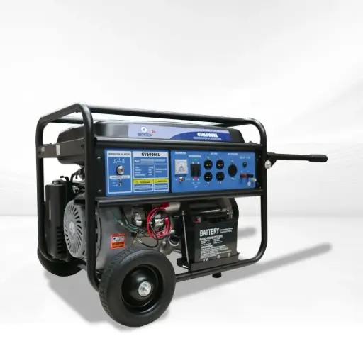 [GV6000EL] Generador De Luz 5500w C/Motor Gasolina 13HP Bergën GV6000EL