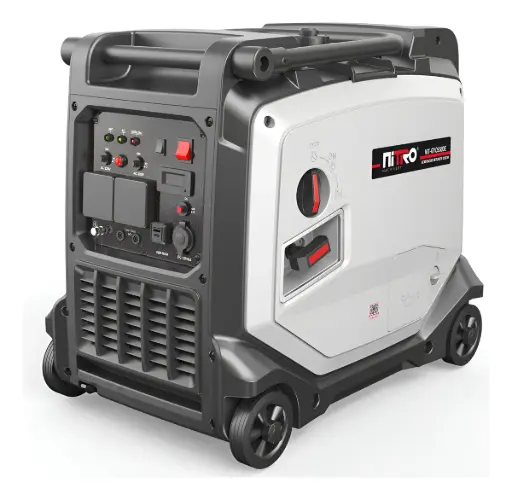 [NIT-GYC5500E] Generador inverter silencioso 5,500 W, 11 HP, 110/220 V, con marcha y batería NIT-GYC5500E