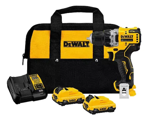 [DCD701F2] Taladro Atornillador de 3/8" (10mm) Dewalt Xtreme Inalámbrico 12V MAX