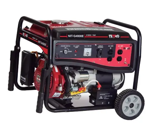 [NIT-G4000E] Generador A Gasolina 4100w 7hp Marcha Y Manerales Nit-g4000e