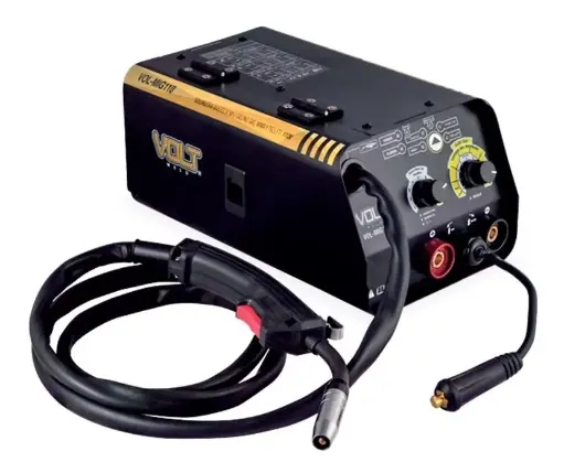 Soldadora Inversor MIG, Gas / No Gas, 100A, 110V, Rollo 1 Kgs Volt VOL-MIG110