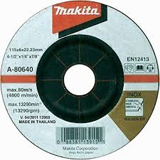 [A-80640] Disco Abrasivo Desbaste 4 1/2" Makita A-80640