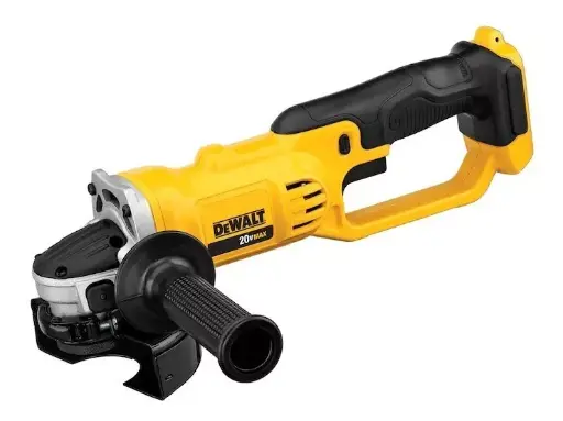 [DCG412B] Miniesmeriladora angular inalámbrica DeWalt 20V MAX DCG412B color amarillo 405 W + accesorio