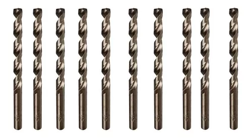 [D-22096] Juego de Brocas HSS-G 19/64" (10 PC.) D-22096