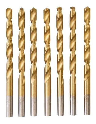 [D-64945] Juego de Brocas HSS-TI 1/2" (5PZAS) Makita D-64945