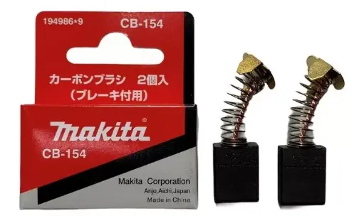 [194986-9] Juego De Carbones CB-154 P/LS1016L Makita 194986-9