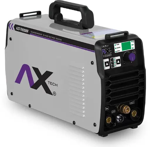 Soldadora Inversor TIG HF y Electrodo, Bi-Voltaje, 200A Ax Tech AXT-TH200BV
