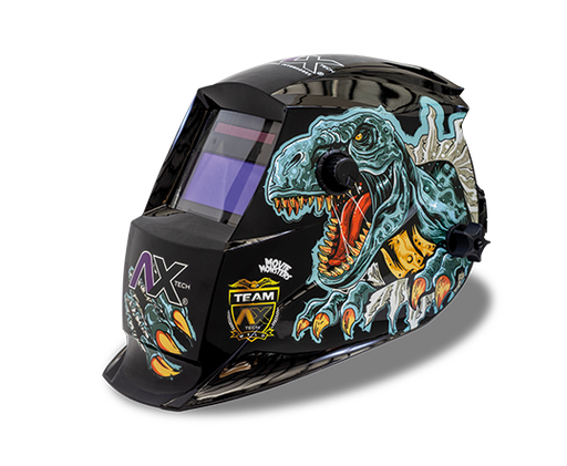 Careta Electrónica para Soldar de Sombra Variable Profesional, 2 Sensores Ax Tech AXT-CEREX-CV