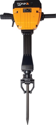 Martillo Demoledor 120V, 50/60Hz 30Kgs, 75 Jules, con Trolley Y 2 Puntas Tonka TKA-REG90B